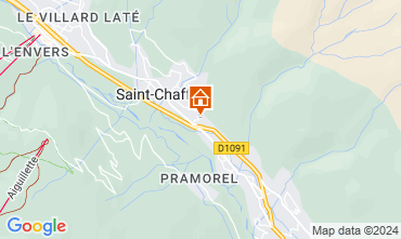 Map Serre Chevalier Chalet 116790