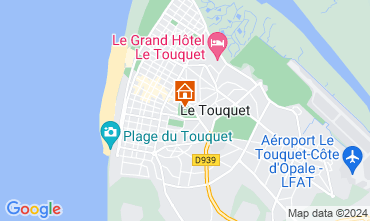 Map Le Touquet Apartment 66471