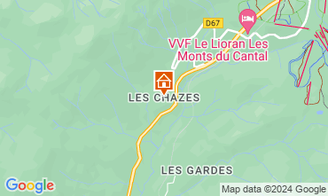 Map Le Lioran House 38545