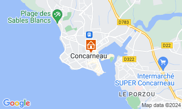 Map Concarneau Apartment 122120