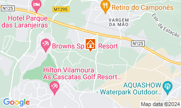 Map Vilamoura Villa 55253