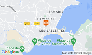 Map La Seyne sur Mer Self-catering property 113184