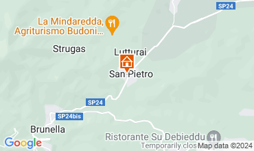 Map Budoni Apartment 125214