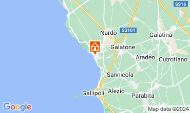 Map Santa Maria al Bagno Apartment 61925