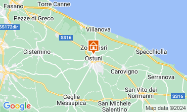 Map Ostuni House 128439