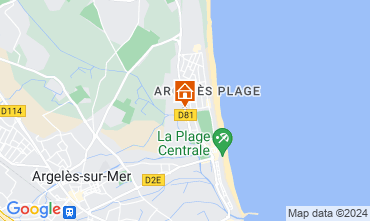 Map Argeles sur Mer Studio 90896