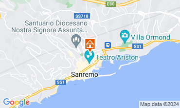 Map Sanremo Apartment 114441