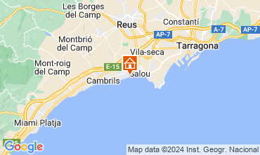 Map Cambrils Apartment 114023