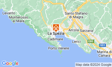 Map La Spezia Apartment 127791