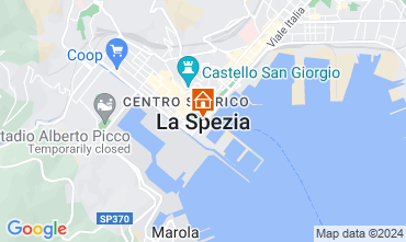 Map La Spezia Apartment 127791