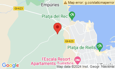 Map L'Escala House 128549