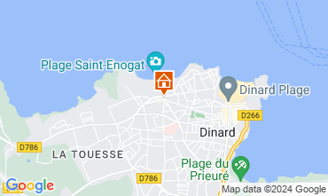 Map Dinard Apartment 125428