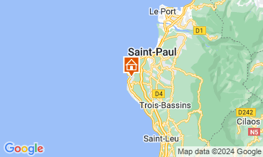 Map Saint-Gilles les Bains Villa 125904