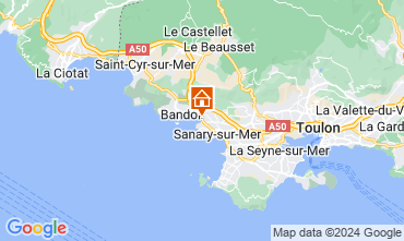 Map Bandol Studio 69918