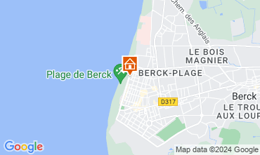 Map Berck-Plage Studio 94795