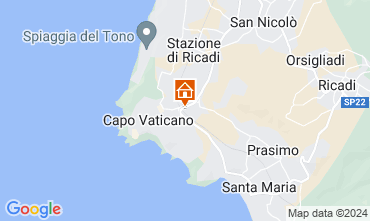 Map San Nicol Ricadi Apartment 107304