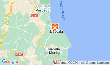Map L'Escala House 128298