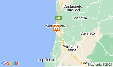 Map San Vincenzo Apartment 122094