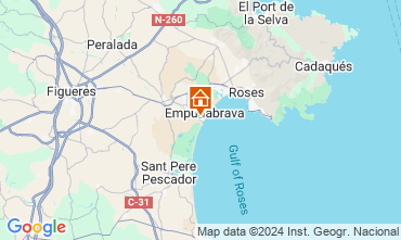 Map Empuriabrava Apartment 129195