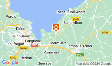 Map Pleneuf Val Andr Self-catering property 108975