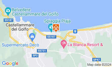 Map Castellammare del Golfo Villa 115689