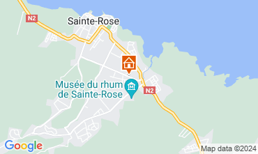 Map Sainte Rose Self-catering property 29670