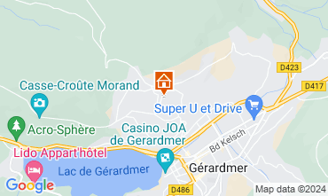 Map Grardmer Apartment 100549