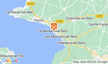 Map La Bernerie en Retz House 122406