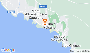 Map Pulsano Apartment 127667