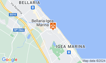 Map Bellaria Igea Marina Apartment 84028