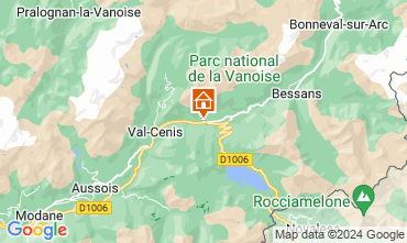 Map Val Cenis Apartment 3269