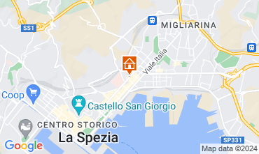 Map La Spezia Apartment 71921