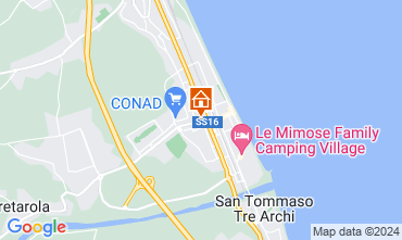 Map Porto Sant'Elpidio Apartment 127354