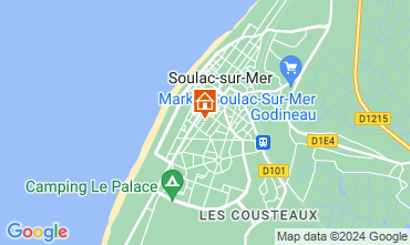 Map Soulac Apartment 128238