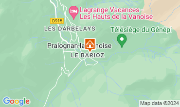 Map Pralognan la Vanoise House 81037