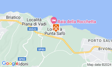 Map Briatico Villa 125192