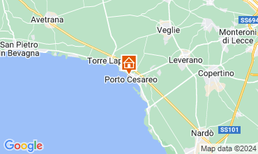 Map Porto Cesareo Apartment 125456