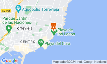 Map Torrevieja Apartment 55632