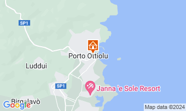 Map Porto Ottiolu Apartment 69760