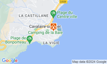 Map Cavalaire-sur-Mer Apartment 9053