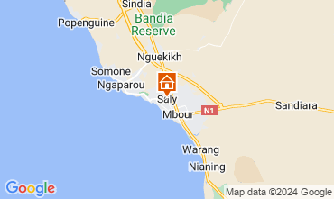 Map Saly Villa 40814