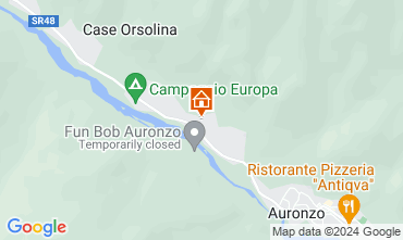 Map Auronzo di Cadore Apartment 67023