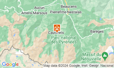 Map Cauterets Apartment 4070