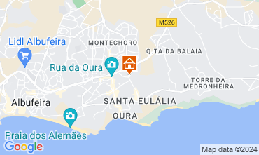 Map Albufeira Apartment 103463