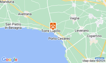 Map Torre Lapillo Apartment 112845