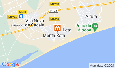 Map Vila Real de Santo Antonio Apartment 63105