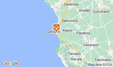 Map Gallipoli Apartment 125491