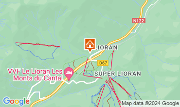 Map Le Lioran Studio 126398