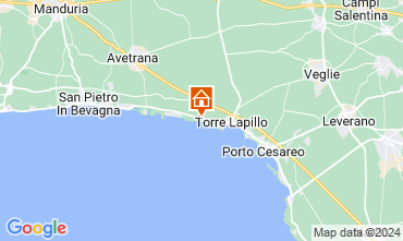 Map Torre Lapillo Apartment 122470