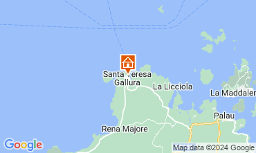 Map Santa Teresa di Gallura Apartment 99026